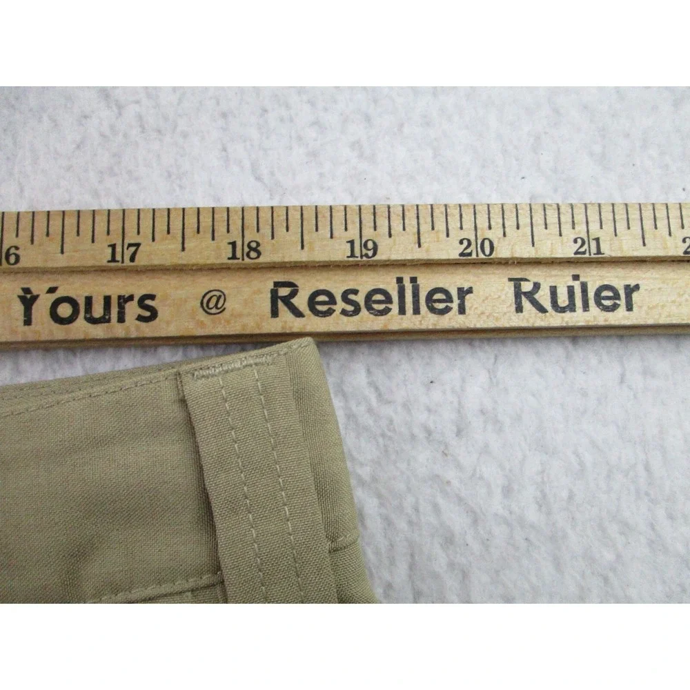 Bluffworks Pants Mens Size 37x30 Original Regular Fit Chino Beige Made In USA